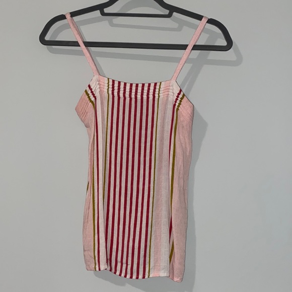 striped tank top blouse - Picture 1 of 3